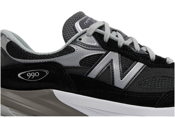 New Balance 990v6 MiUSA 'Black Grey White' M990BK6 - M990BK6