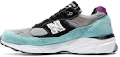 Buy New Balance 991.9 Made in England 'Light Tidepool' Sepatu Pria M9919EC