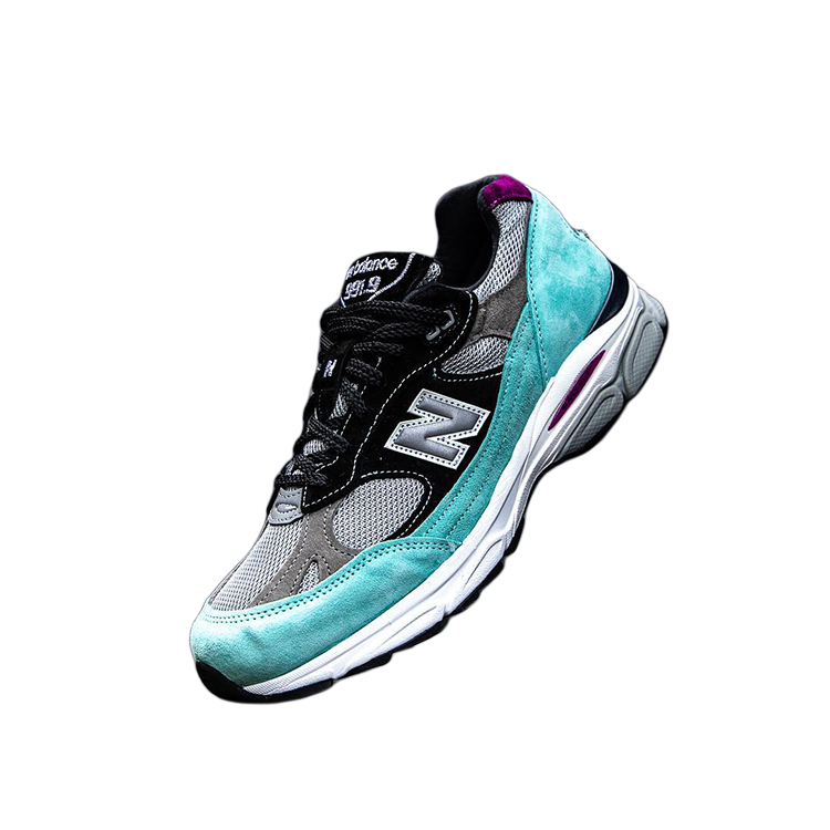 Lookbook New Balance 991.9 Made in England 'Light Tidepool' Sepatu Pria M9919EC