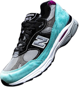 New Balance 991.9 Made in England 'Light Tidepool' Sepatu Pria M9919EC Lookbook New Balance 991.9 Made in England 'Light Tidepool' Sepatu Pria M9919EC