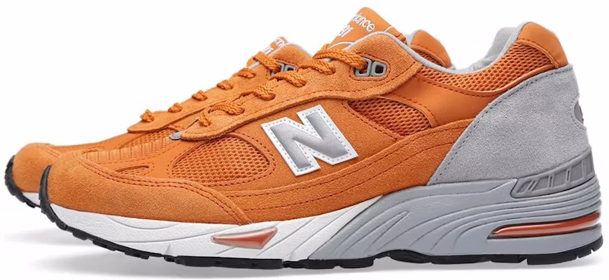 New Balance 991 Oranye 'Abu-abu' M991OGW Lookbook New Balance 991 Oranye 'Abu-abu' M991OGW