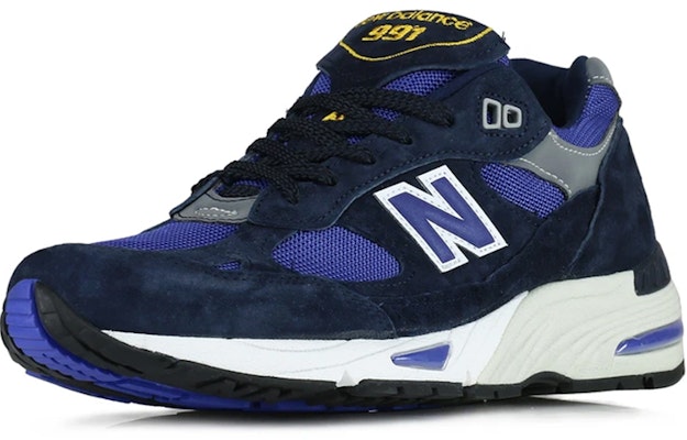 New Balance Kasut Sneaker Hitam/Biru M991SLE Lookbook New Balance Kasut Sneaker Hitam/Biru M991SLE