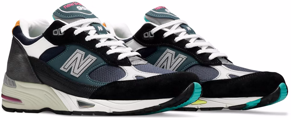 New Balance 991 Buatan England 'Hitam Biru' M991MM Cheap New Balance 991 Buatan England 'Hitam Biru' M991MM