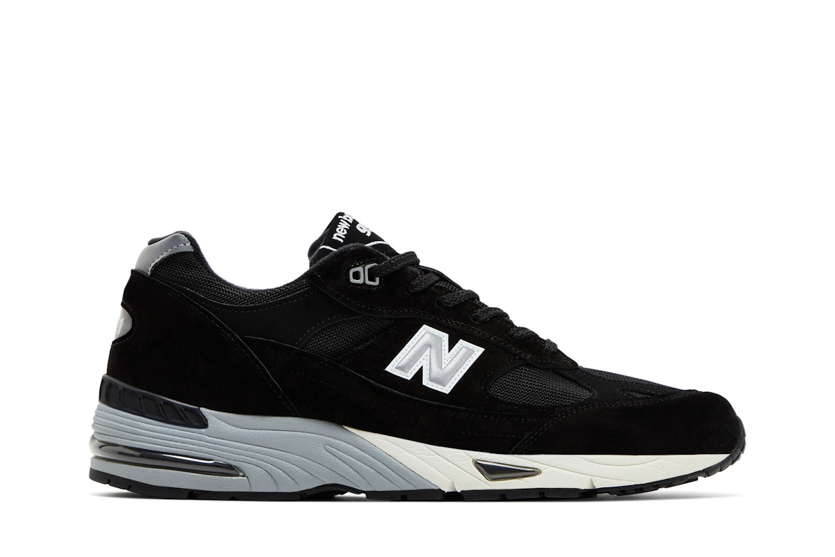 New Balance 991 Made in England 'Black Silver' M991EKS