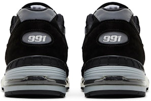 New Balance 991 Buatan Inggris 'Hitam Perak' M991EKS Details for New Balance 991 Buatan Inggris 'Hitam Perak' M991EKS