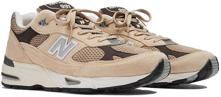 New Balance NB 991 "FINALE" 防滑 低筒 跑步鞋 男款 卡其棕 Lookbook New Balance NB 991 "FINALE" 防滑 低筒 跑步鞋 男款 卡其棕
