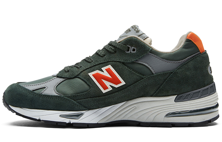 Buy New Balance 991 Buatan Inggris 'Hijau Hutan Oranye' M991TNF
