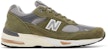 New Balance 991 Buatan England 'Hijau Kelabu' M991GGT