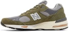 Lookbook New Balance 991 Buatan England 'Hijau Kelabu' M991GGT
