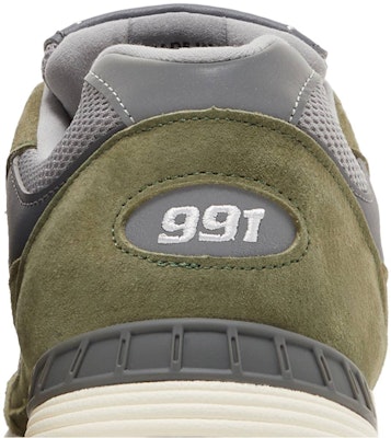 New Balance 991 Buatan England 'Hijau Kelabu' M991GGT Sizing New Balance 991 Buatan England 'Hijau Kelabu' M991GGT