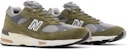 New Balance 991 Buatan England 'Hijau Kelabu' M991GGT