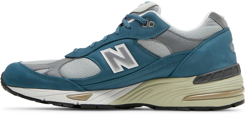 New Balance 991 Hecho en Inglaterra 'Gris Azul' M991BSG Lookbook New Balance 991 Hecho en Inglaterra 'Gris Azul' M991BSG