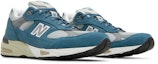 Cheap New Balance 991 Buatan England 'Kelabu Biru' M991BSG