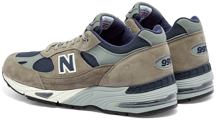 New Balance 991 Hecho en Inglaterra 'Gris Marino' M991ANG Lookbook New Balance 991 Hecho en Inglaterra 'Gris Marino' M991ANG