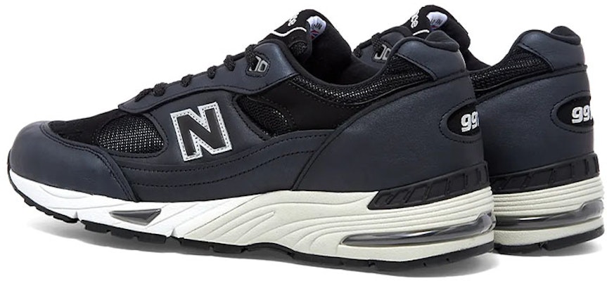 New Balance 991 Buatan England 'Navy Black' M991MET Lookbook New Balance 991 Buatan England 'Navy Black' M991MET