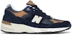 New Balance 991 Made In England 'Navy Brown' Lelaki Kasut Malaysia M991DNB
