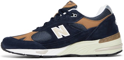 New Balance 991 Made In England 'Navy Brown' Lelaki Kasut Malaysia M991DNB Lookbook New Balance 991 Made In England 'Navy Brown' Lelaki Kasut Malaysia M991DNB