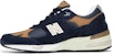 New Balance 991 Made In England 'Navy Brown' Lelaki Kasut Malaysia M991DNB
