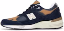 Lookbook New Balance 991 Made In England 'Navy Brown' Lelaki Kasut Malaysia M991DNB