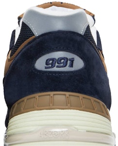 New Balance 991 Made In England 'Navy Brown' Lelaki Kasut Malaysia M991DNB Sizing New Balance 991 Made In England 'Navy Brown' Lelaki Kasut Malaysia M991DNB