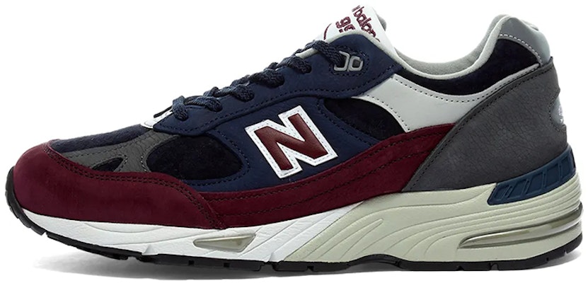 New Balance 991 Made in England 'Navy Burgundy' M991RKB Buy New Balance 991 Made in England 'Navy Burgundy' M991RKB
