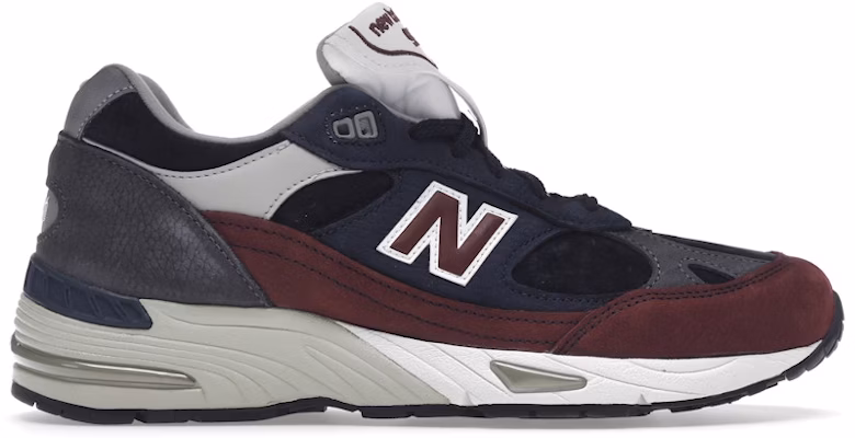 뉴발란스 991 메이드 인 잉글랜드 '네이비 버건디' M991RKB M991RKB Buy 뉴발란스 991 메이드 인 잉글랜드 '네이비 버건디' M991RKB M991RKB