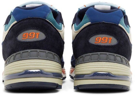 New Balance 991 Buatan Inggris 'Navy Orange' M991MLP Details for New Balance 991 Buatan Inggris 'Navy Orange' M991MLP