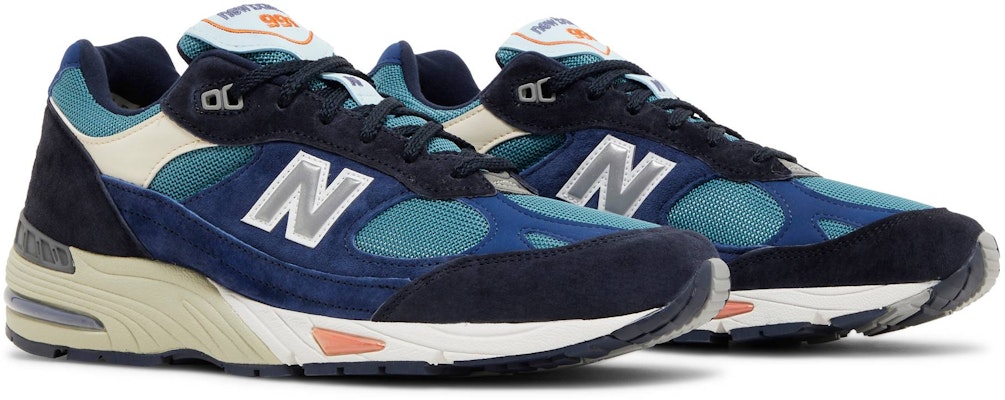 New Balance 991 Buatan Inggris 'Navy Orange' M991MLP Cheap New Balance 991 Buatan Inggris 'Navy Orange' M991MLP