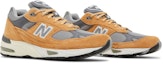 Cheap 뉴발란스 991 메이드 인 잉글랜드 "탠 그레이" M991TGG
