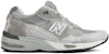 New Balance 991 Buatan UK 'Kelabu Pudar' M991PRT