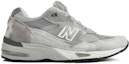 Order New Balance 991 Buatan UK 'Kelabu Pudar' M991PRT