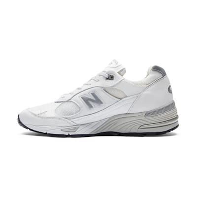 NB 991 MiUK White Silver