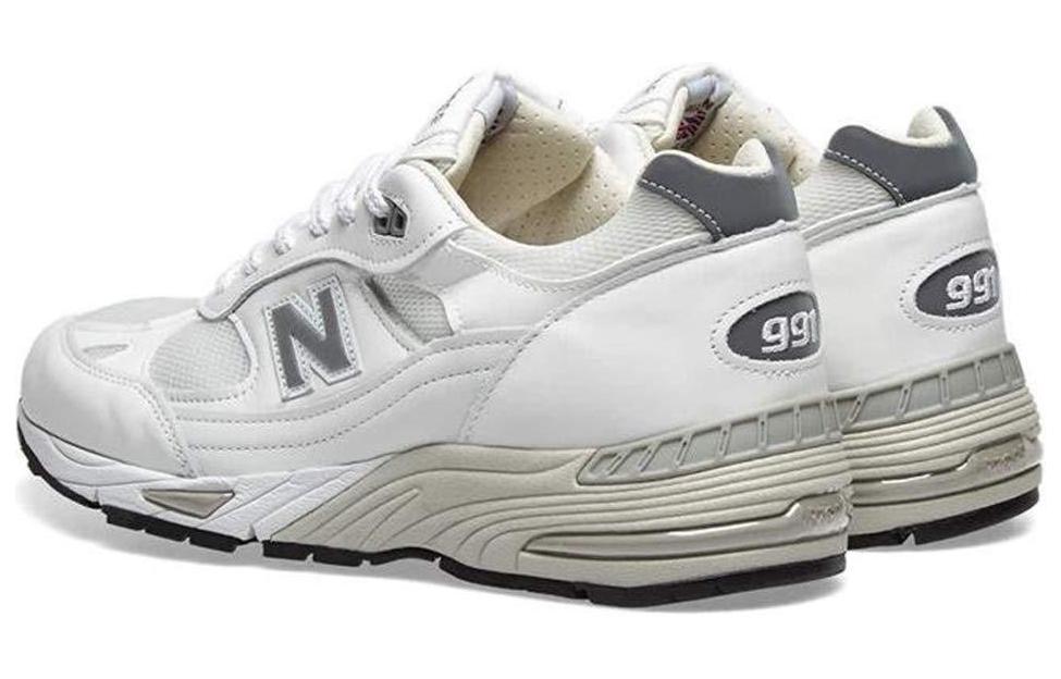 Lookbook ニューバランス991 MiUK ホワイトシルバー M991WHI