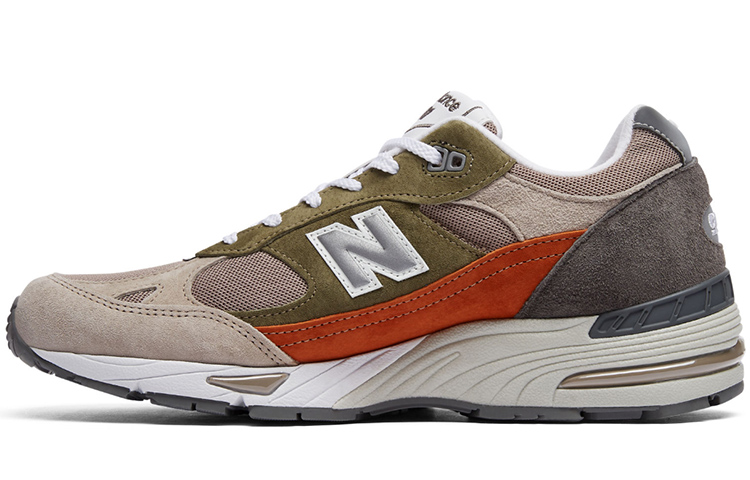 Buy New Balance 991 Nu Block Tan Lelaki Wanita Sneakers Kasual M991NGO