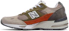 Buy New Balance 991 Nu Block Tan Lelaki Wanita Sneakers Kasual M991NGO
