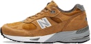 Buy New Balance 991 Serie Marrón 'Blanco Gris' M991PNT