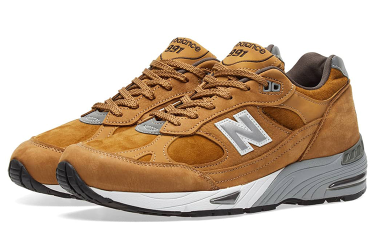Order New Balance NB 991 休閒 英產 輕便透氣 低幫 跑步鞋 男款 沙色