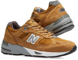 Lookbook New Balance NB 991 休閒 英產 輕便透氣 低幫 跑步鞋 男款 沙色