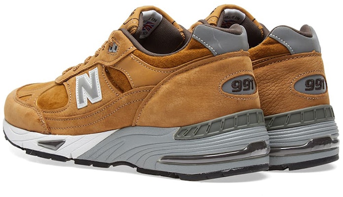 New Balance 991 Serie Marrón 'Blanco Gris' M991PNT Shop New Balance 991 Serie Marrón 'Blanco Gris' M991PNT