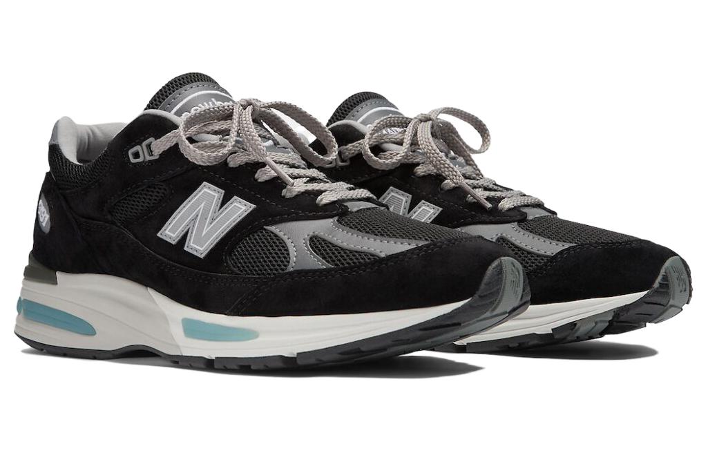 Order New Balance 991 v2 'Kenyamanan Hitam Sepatu Lari Rendah' 991BK2