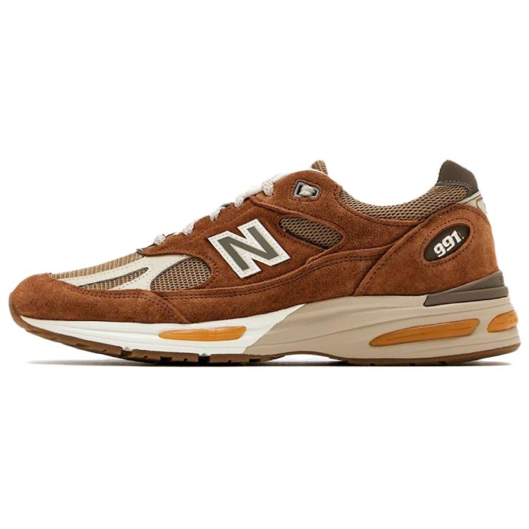 New Balance 991 V2 Brown Casual Comfortable Running Shoes. U991GB2