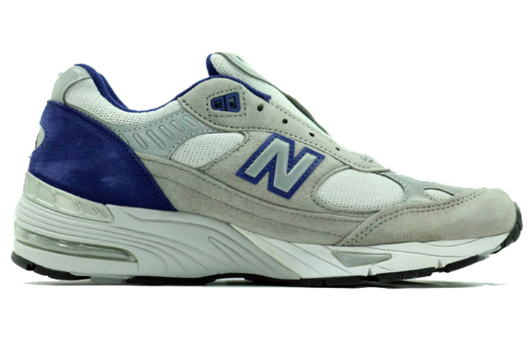 Order Sepatu New Balance Seri 991 Abu-Abu/Biru M991CBL