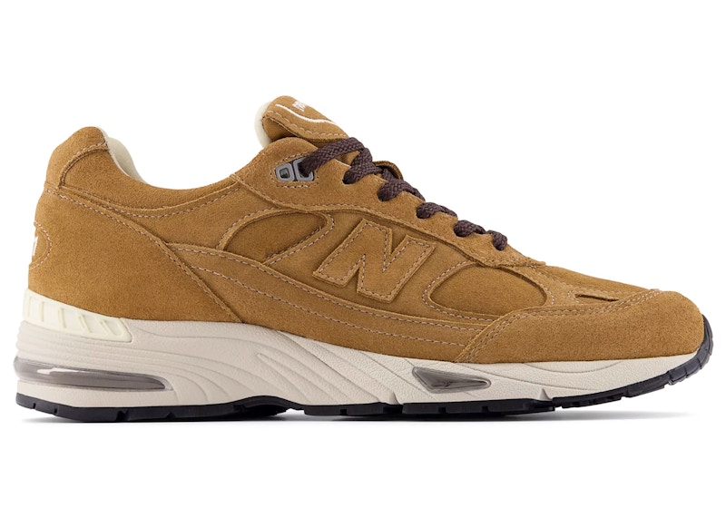 NB 991v1 Luxe Suede Made In UK 'Dijon'