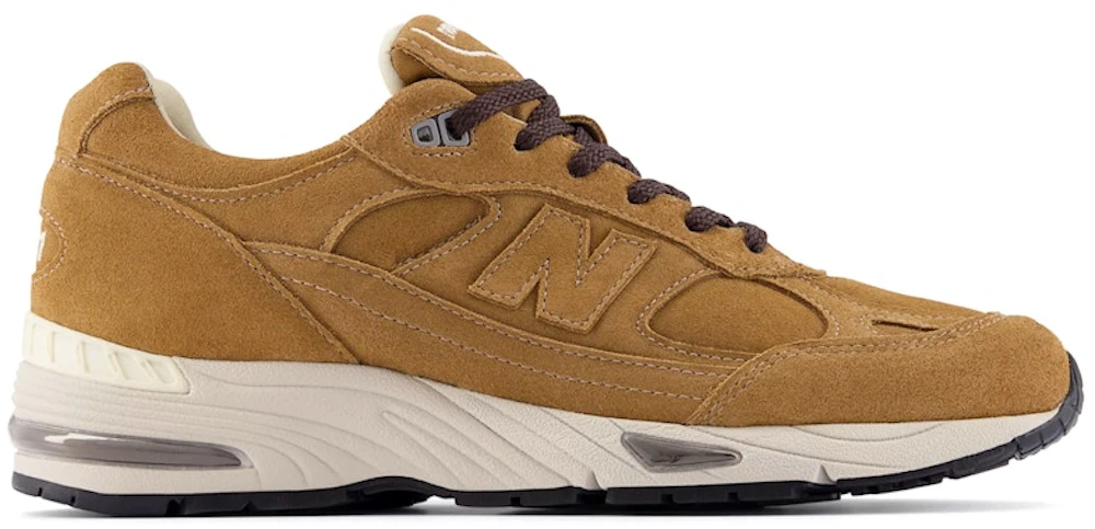 NB 991v1 Luxe Suede Made In UK 'Dijon'