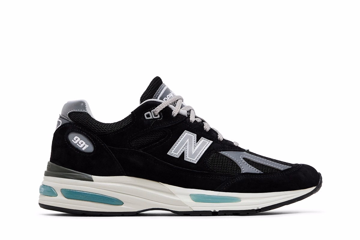 New Balance 991v2 Made In England 'Black' U991BK2
