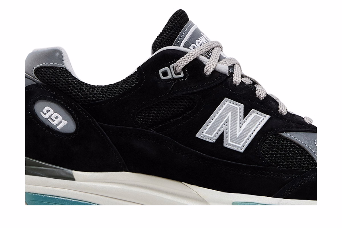 New Balance 991v2 Made In England 'Black' U991BK2