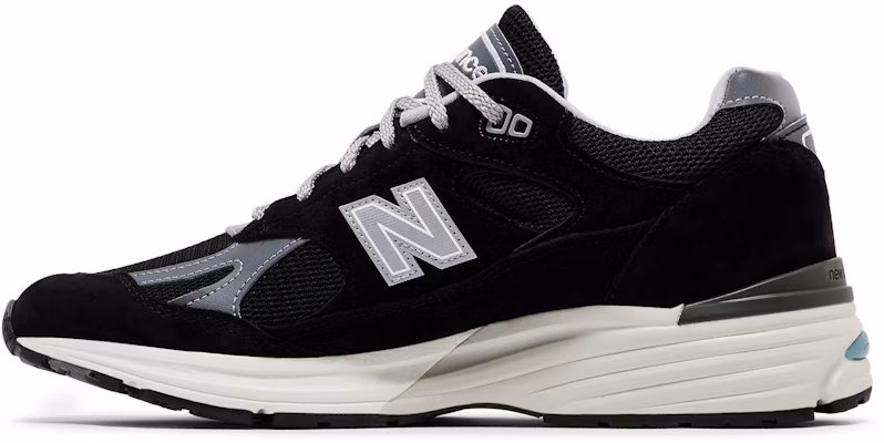 New Balance 991v2 Buatan England 'Hitam' U991BK2 Lookbook New Balance 991v2 Buatan England 'Hitam' U991BK2