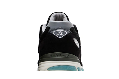 New Balance 991v2 Made In England 'Black' U991BK2