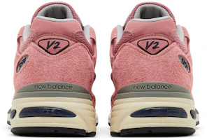 Details for New Balance 991v2 Made in England ''Brandied Apricot'' Damen Herren Sneaker U991PK2