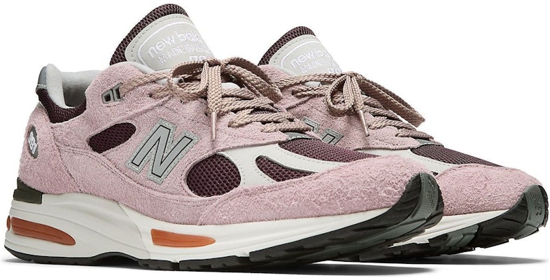 New Balance 991v2 Made in England 'Grape Sorbet Pack - Mauve' U991PR2 Lookbook New Balance 991v2 Made in England 'Grape Sorbet Pack - Mauve' U991PR2